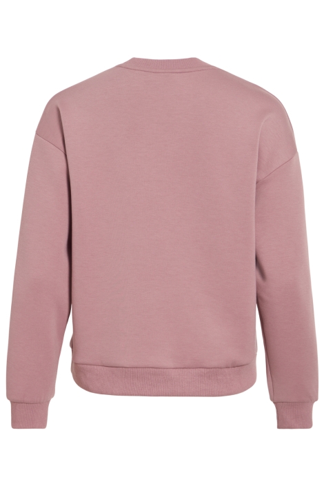 Vila roze dames sweater | Achteraanzicht