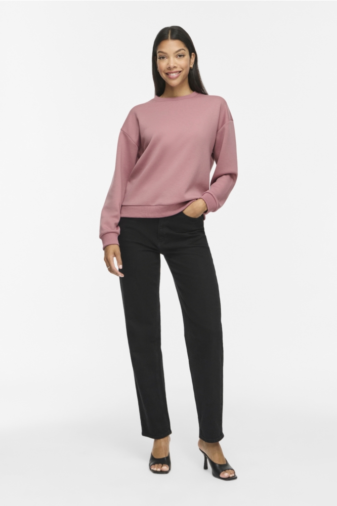 Vila roze dames sweater | Model