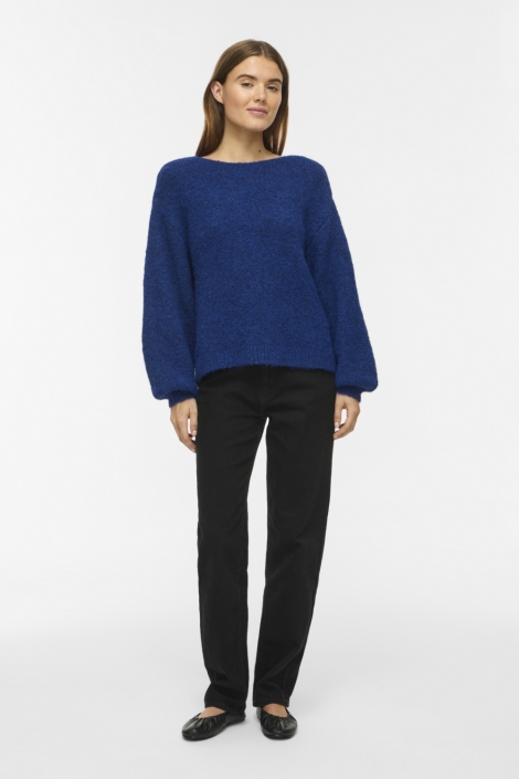 Vila blauwe dames trui | Model
