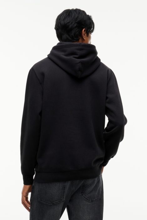 Tommy Jeans zwarte heren sweater | Model achteraanzicht