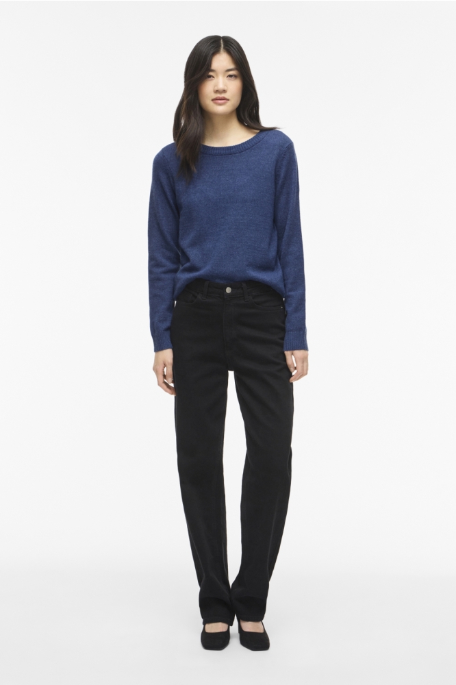 Vila blauwe dames trui | Model