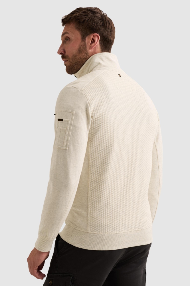 PME legend grijze heren vest | Model achteraanzicht