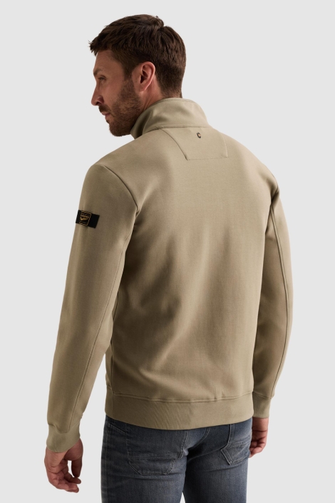 PME legend groene heren vest | Model achteraanzicht
