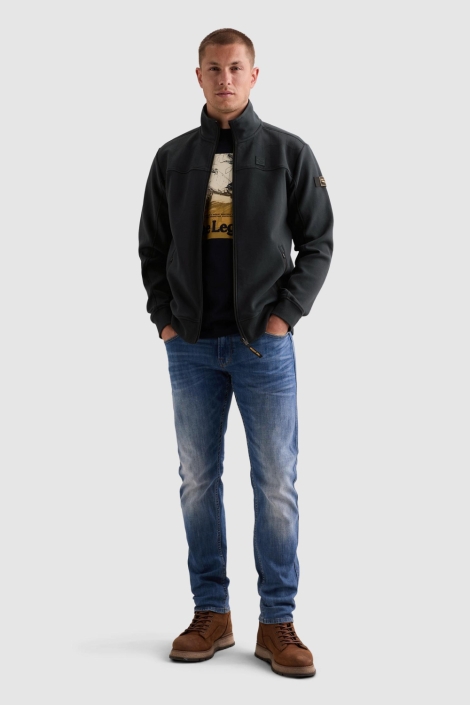 PME legend blauwe heren vest | Model