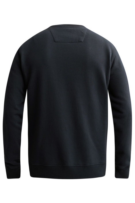 PME legend blauwe heren sweater | Achteraanzicht