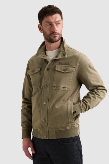 PME legend Vest CARGO SWEAT JACKET MET KNOOPSLUITING PSW2608479 6485