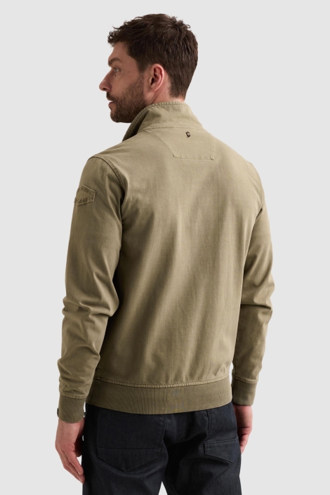 PME legend groene heren vest | Model achteraanzicht