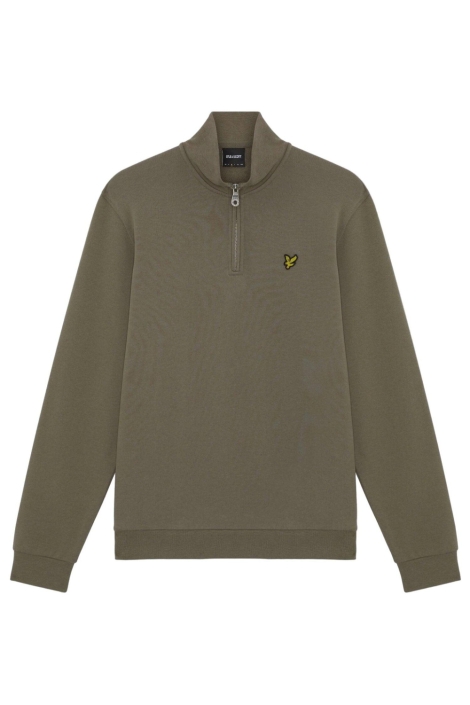Lyle & Scott groene heren sweater | Vooraanzicht