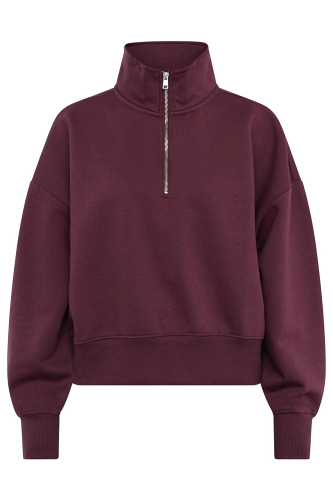 SisterS point bordeaux dames sweater | Vooraanzicht