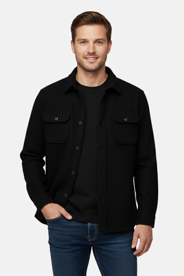 Cars keltan button sw vest black Zwart