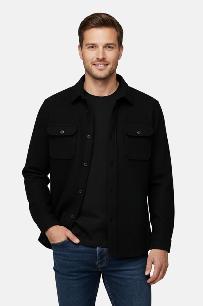 Cars zwarte heren vest | Model vooraanzicht