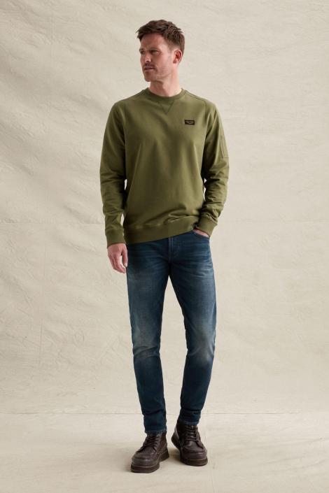 PME legend groene heren sweater | Model