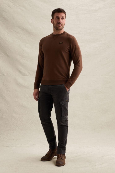 PME legend bruine heren sweater | Model