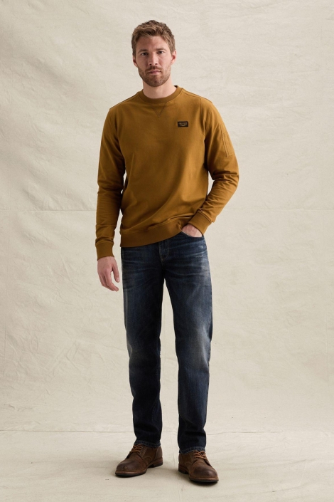 PME legend gele heren sweater | Model
