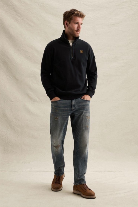 PME legend blauwe heren sweater | Model
