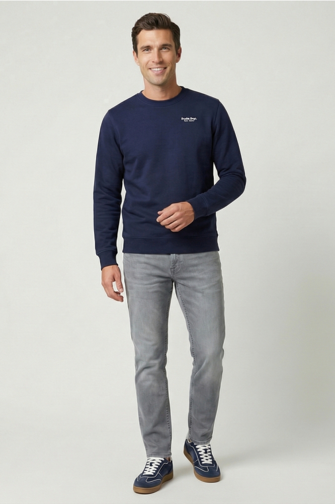 Cars blauwe heren sweater | Model