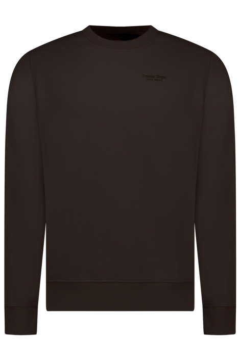 Cars bruine heren sweater | Vooraanzicht