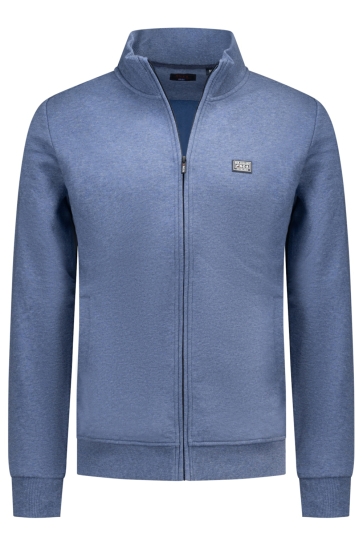 NZA Vest SWEAT VEST 26HN312 CAPRI BLUE MELANGE
