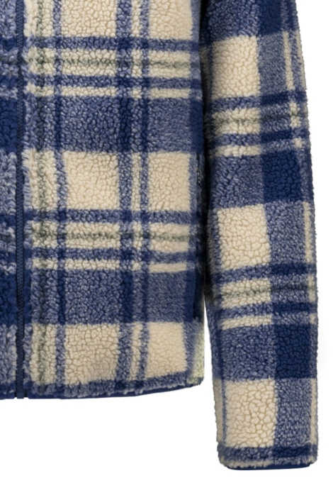 NZA blauwe heren vest | Close up