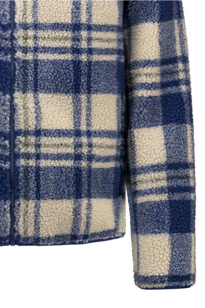 NZA blauwe heren vest | Close up