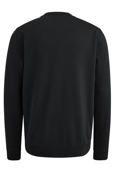 PME legend zwarte heren sweater | Achteraanzicht