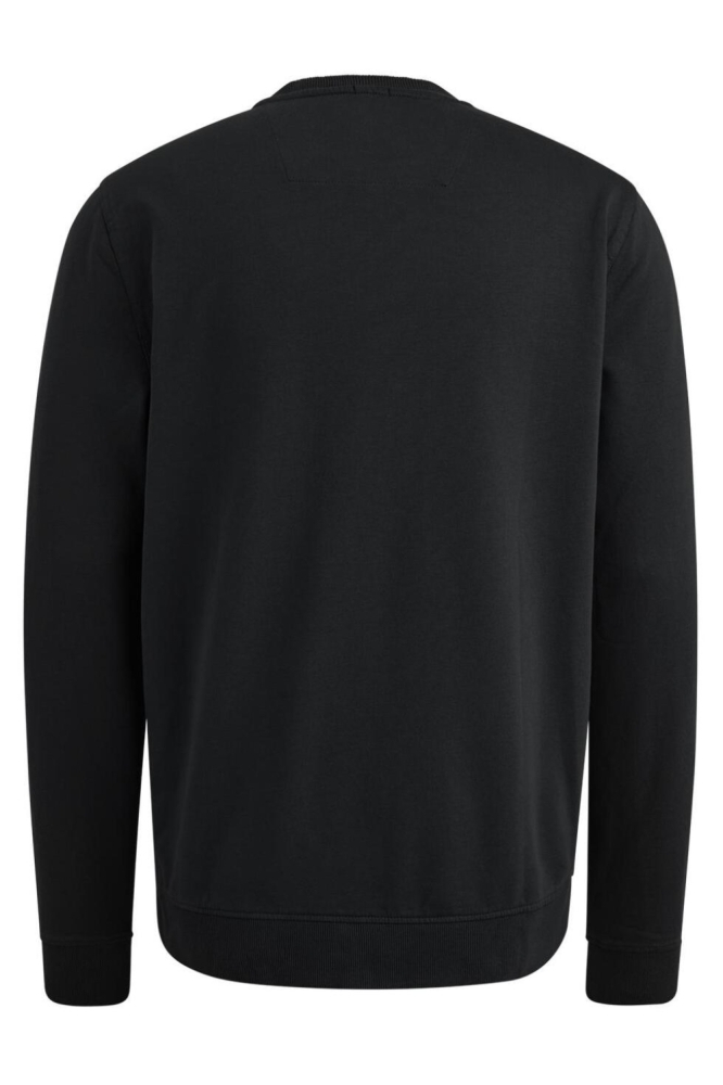 PME legend zwarte heren sweater | Achteraanzicht