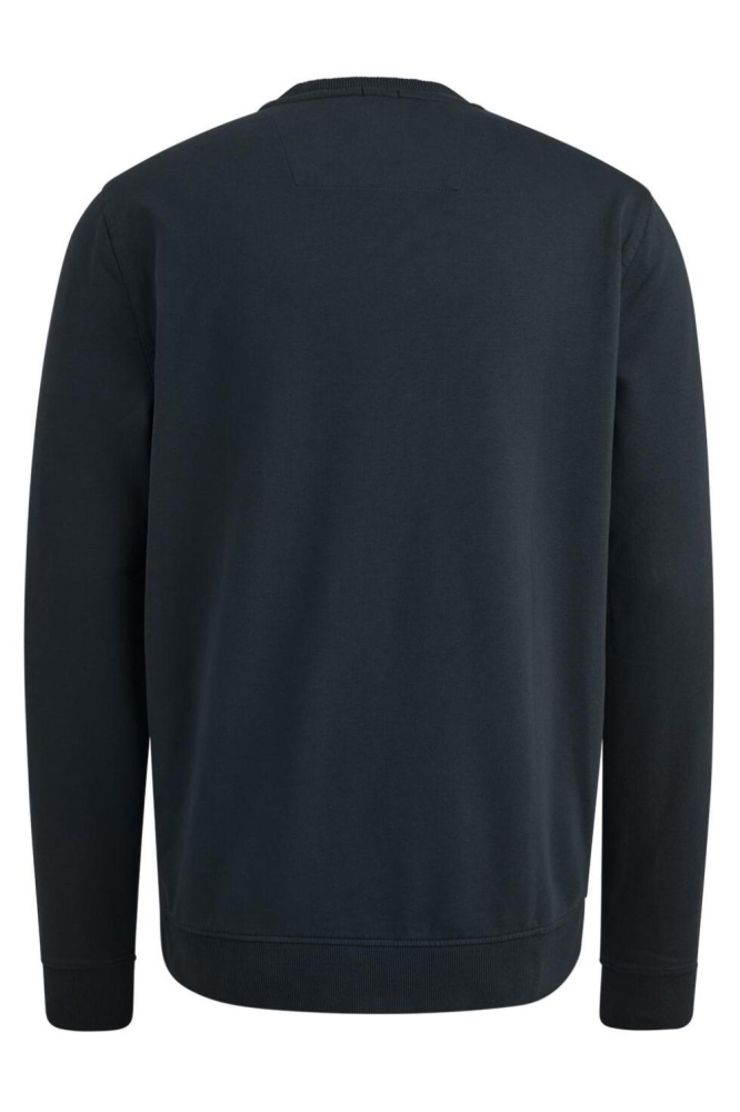 PME legend blauwe heren sweater | Achteraanzicht