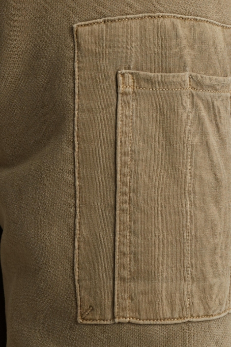 PME legend groene heren sweater | Close up