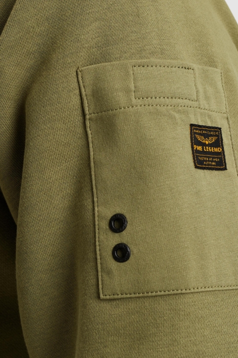 PME legend groene heren sweater | Unique Selling Point