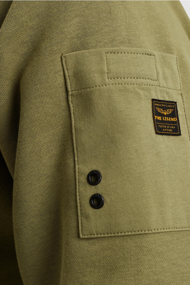 PME legend groene heren sweater | Unique Selling Point