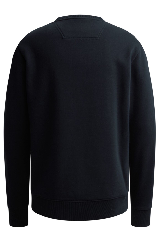 PME legend blauwe heren sweater | Achteraanzicht