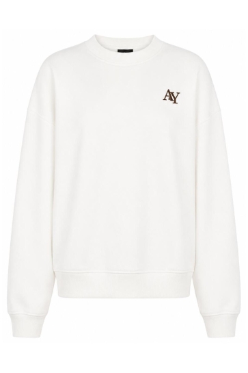 Ann&You sweater FABIA A26 OFF WHITE/ESPRESSO