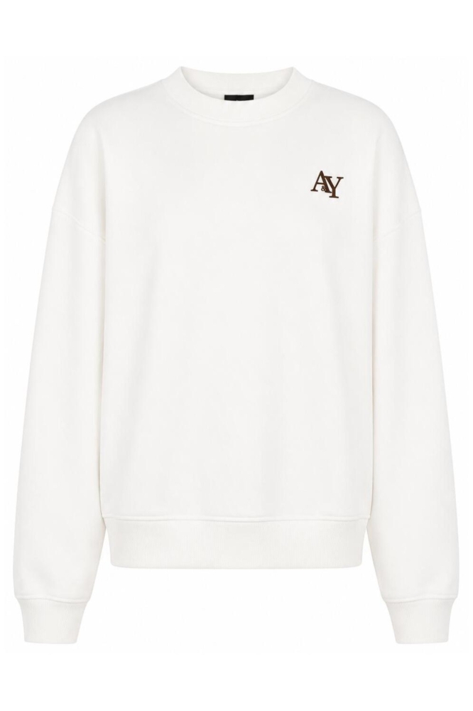 Ann&You witte dames sweater | Vooraanzicht