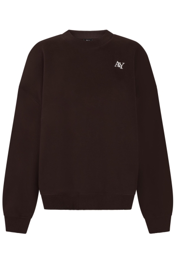 Ann&You Trui FABIA A26 ESPRESSO/OFF WHITE