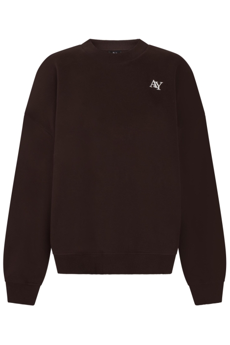 Ann&You bruine dames sweater | Vooraanzicht
