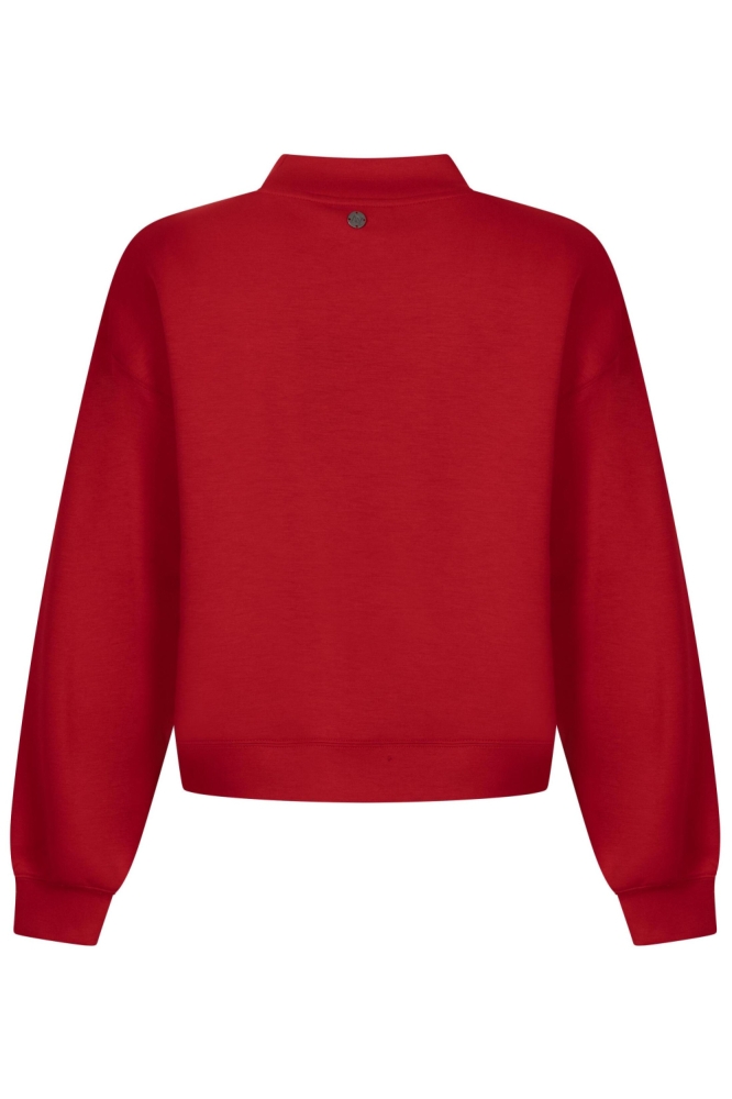Ann&You rode dames sweater | Achteraanzicht