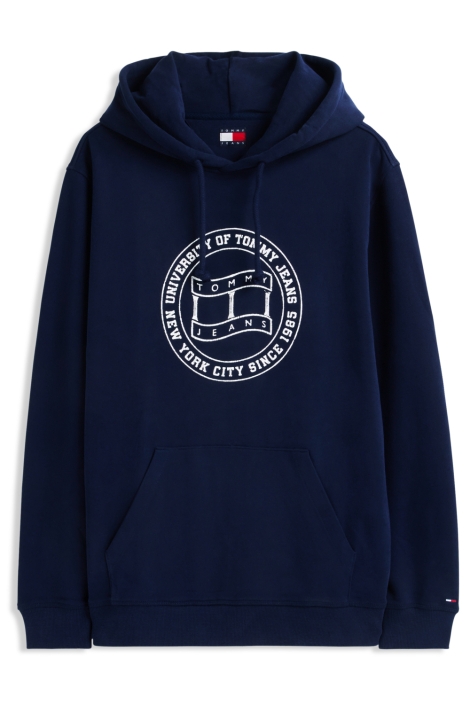 Tommy Jeans blauwe heren sweater | Vooraanzicht