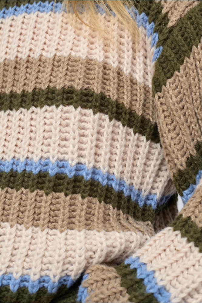 SisterS point groene dames trui | Close up