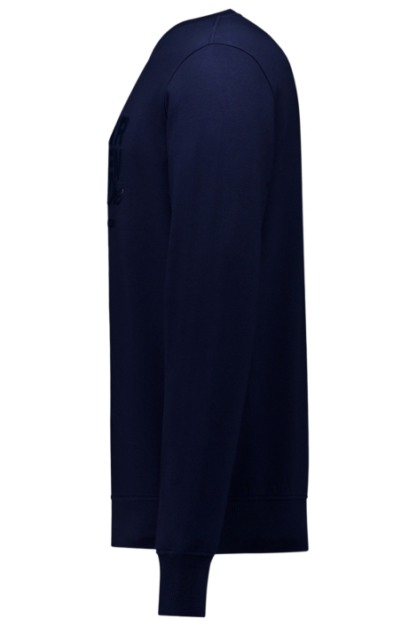 Cars blauwe heren sweater | Zijaanzicht