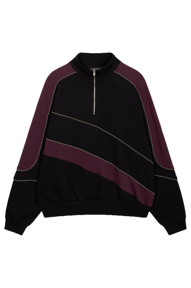 Refined Department zwarte dames sweater | Vooraanzicht