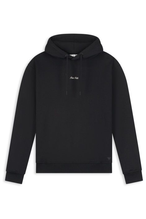 Pure Path zwarte heren sweater | Vooraanzicht