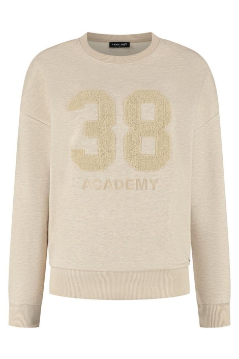 Lady Day beige dames sweater | Vooraanzicht