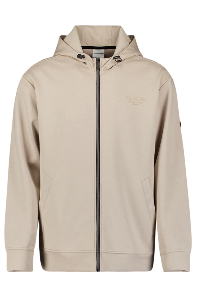 NO-EXCESS beige heren vest | Vooraanzicht