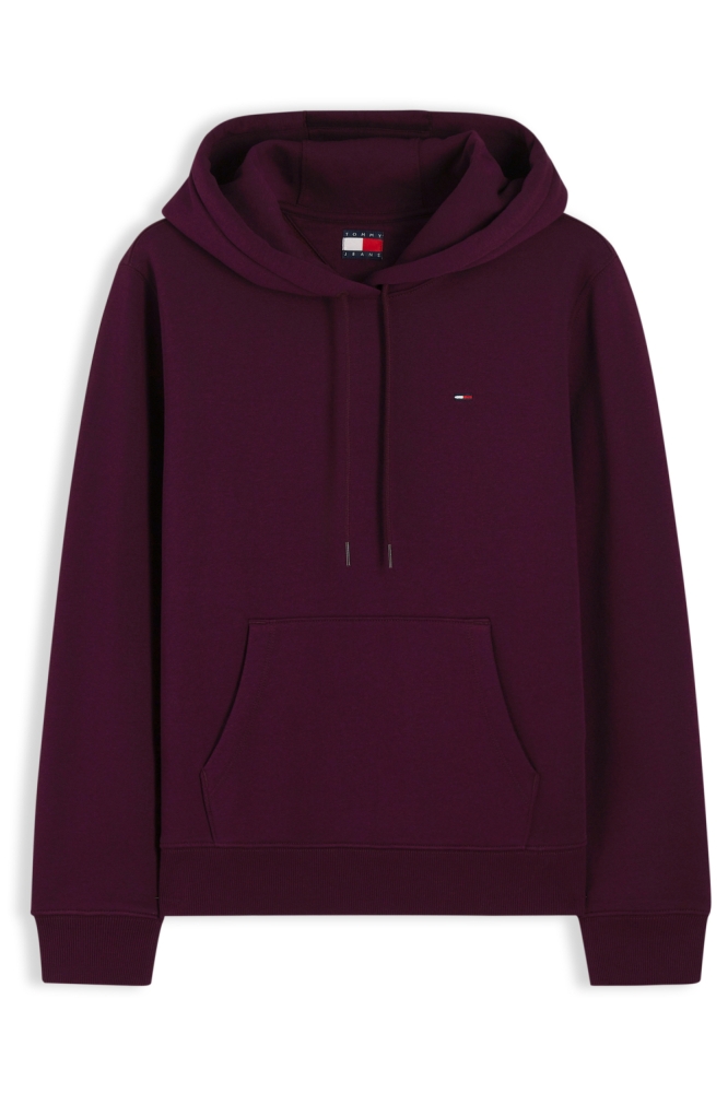 Tommy Jeans bordeaux dames sweater | Vooraanzicht