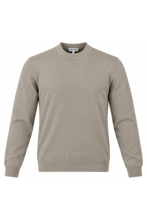 Antony Morato beige heren trui | Vooraanzicht