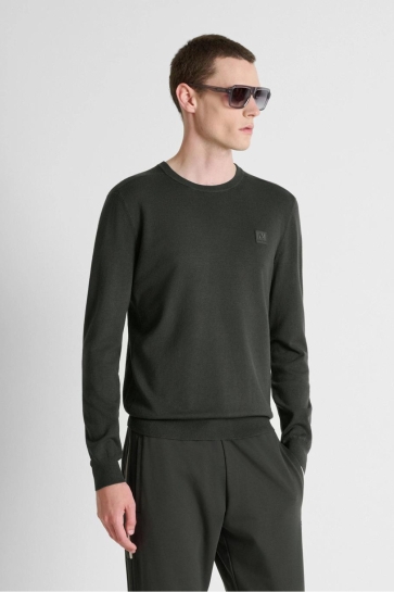 Antony Morato Trui SLIM FIT CREW NECK SWEATER MMSW01659 YA500002 4082