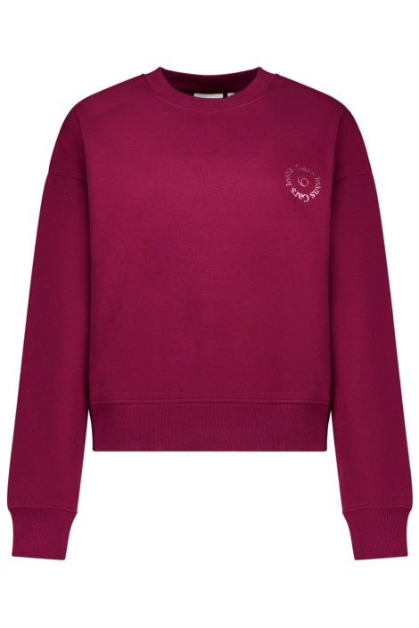 Cars bordeaux dames sweater | Vooraanzicht