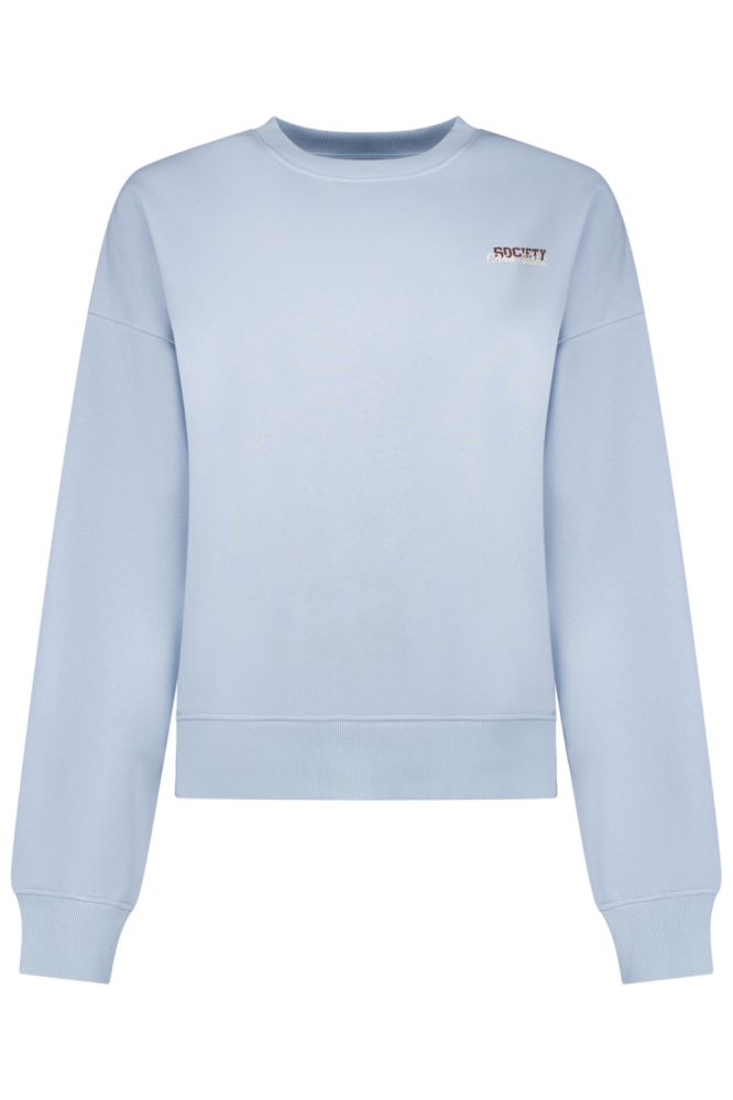 Cars blauwe dames sweater | Vooraanzicht