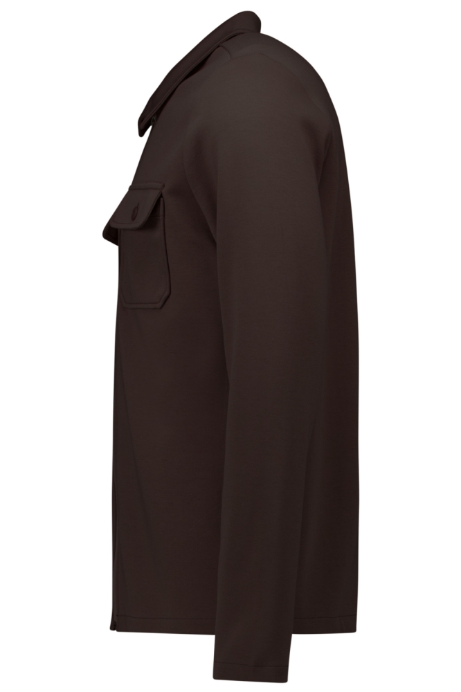 Cars bruine heren vest | Zijaanzicht