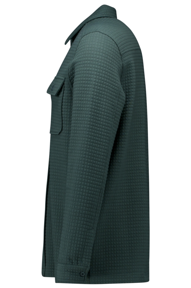 Cars groene heren vest | Zijaanzicht
